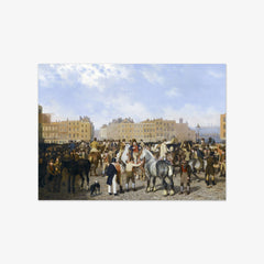 Old Smithfield Market by Jacques–Laurent Agasse