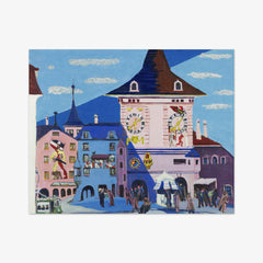 Bern with Belltower by Ernst Ludwig Kirchner