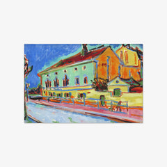 Dance Hall Bellevue, obverse by Ernst Ludwig Kirchner