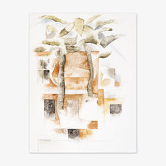Bermuda: Houses Seen Through Trees by Charles Demuth