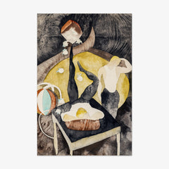 In Vaudeville: Two Acrobat-Jugglers by Charles Demuth