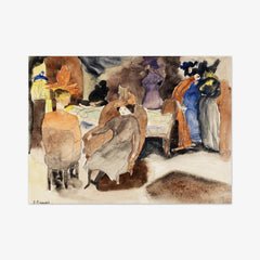 The Death of Nana by Charles Demuth