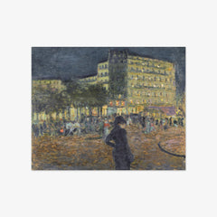 Place Pigalle at Night by Pierre Bonnard