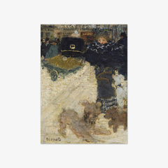 Street Scene, Place Clichy by Pierre Bonnard