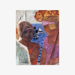 Conversation in Arcachon by Pierre Bonnard