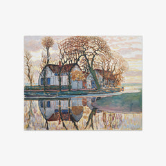 Farm near Duivendrecht by Piet Mondrian