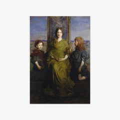 Virgin Enthroned by Abbott Handerson Thayer