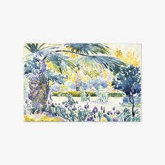 Garden of the Painter at Saint Clair by Henri-Edmond Cross