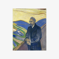 Friedrich Nietzsche by Edvard Munch