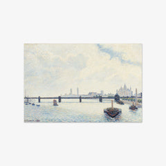 Charing Cross Bridge, London by Camille Pissarro
