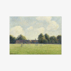 Hampton Court Green by Camille Pissarro