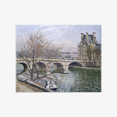 The Pont Royal and the Pavillon de Flore by Camille Pissarro
