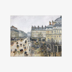French Theater Square, Paris by Camille Pissarro