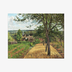 Orchards at Louveciennes by Camille Pissarro