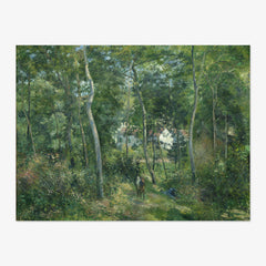 Edge of the Woods Near L'Hermitage, Pontoise by Camille Pissarro