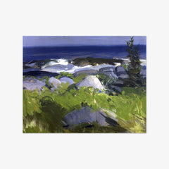 Vine Clad Shore, Monhegan Island by George Wesley Bellows