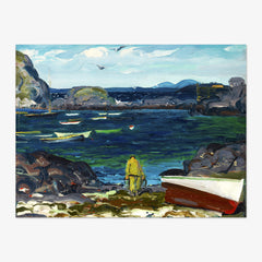 The Harbor, Monhegan Coast, Maine by George Wesley Bellows
