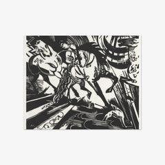 The Riding School by Franz Marc