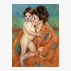 Woman with baby by Mary Cassatt