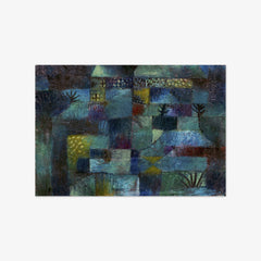 Terraced garden by Paul Klee