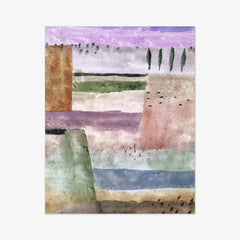 Landscape with Poplars by Paul Klee