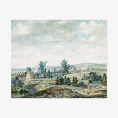 View of Midnight and Animal Landscape by Aert Schouman