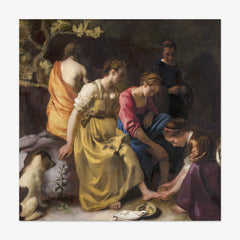 Diana and her Nymphs by Johannes Vermeer