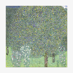 Rosebushes under the Trees by Gustav Klimt