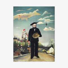 Myself: Portrait – Landscape by Henri Rousseau