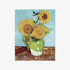 Vase with Three Sunflowers by Vincent van Gogh