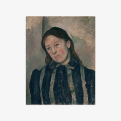 Portrait of Madame Cézanne by Paul Cézanne