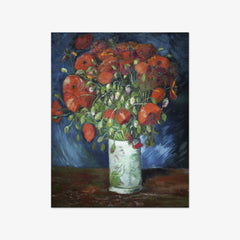 Vase with Poppies by Vincent van Gogh