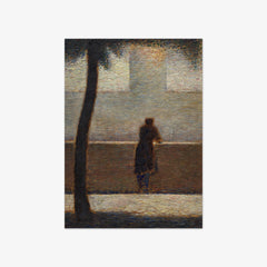 Man Leaning on a Parapet by Georges Seurat