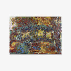 The Japanese Footbridge by Claude Monet
