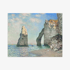 The Cliffs at Étretat by Claude Monet