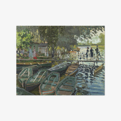 Bathers at La Grenouillère by Claude Monet