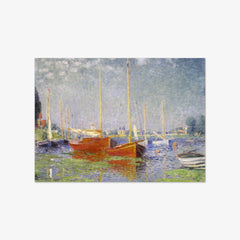 Red Boats at Argenteuil by Claude Monet