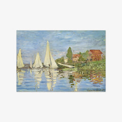 Regattas at Argenteuil by Claude Monet