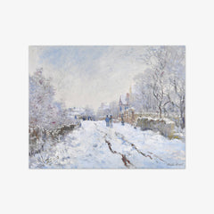 Snow at Argenteuil by Claude Monet