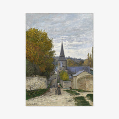 Street in Sainte-Adresse by Claude Monet
