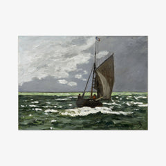 Seascape, Storm by Claude Monet