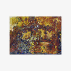 The Japanese Footbridge by Claude Monet