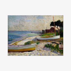 Beach Scene by William James Glackens