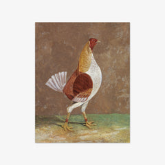 Fighting Cocks: a Pale-Breasted Fighting Cock, Facing Rght by John Frederick Herring