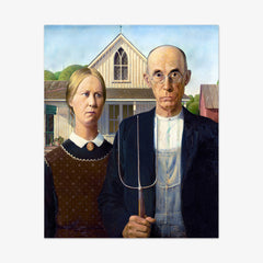American Gothic by Grant Wood