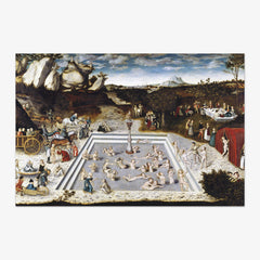 The fountain of youth by Lucas Cranach