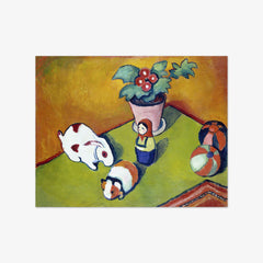 Little Walter's Toys by August Macke