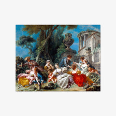 The Bird Catchers by Francois Boucher