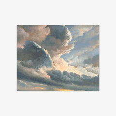 Clouds with a Sunset near Rome by Simon Alexandre Clément Denis