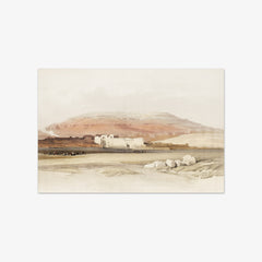 Medinet Habu (Medint) in Thebes by David Roberts